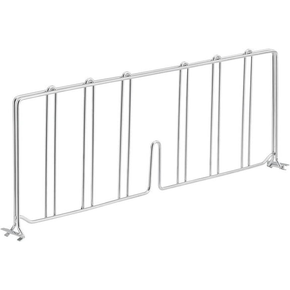 Nexel Stainless Steel Divider, 24"D x 8"H