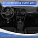 thumbnail image 4 of Car Front Dashboard Central Air Conditioner Outlet A/C Vents for Golf 7 7.5 MK7 MK7.5 2013-2019 Middle L5GG 819 728, 4 of 5