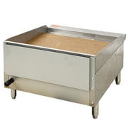 24 in. Commercial Manual griddle in Stainless Steel 60000BTU