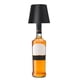 thumbnail image 4 of Lámpara de mesa LED Luz cálida recargable y lámpara de botella de vino LED RGB regulable al tacto, 4 of 9