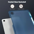 thumbnail image 6 of Fintie SlimShell Case for Samsung Galaxy Tab A9+ / Tab A9 Plus 11 inch 2023 Model (SM-X210/X216/X218), Lightweight Stand Translucent Frosted Back Cover, Auto Wake/Sleep, Sandy Wave, 6 of 9