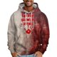 thumbnail image 1 of Sudadera con capucha para hombre, informal, a la moda, con estampado, con cordón, de manga larga, de poliéster, 1 of 6