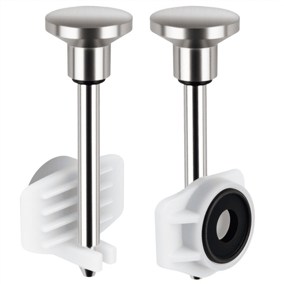 2-Pack Universal Tub Spout Diverter Repair Kit, Leak-Proof Bathtub Faucets Repair Replacement Parts Brushed