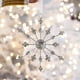 thumbnail image 5 of Adornos navideños, adornos para árboles de Navidad, adornos navideños de metal forjado con forma de copo de nieve y diamantes, decoración para árboles de Navidad, adornos para festivales., 5 of 6