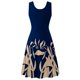 thumbnail image 5 of Vestidos Para Mujer Vestidos Casuales de Moda Comtable Sin Mangas Cuello Redondo Vestido Estampado Odeerbi ODB155512, 5 of 5