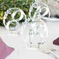 thumbnail image 1 of 15pcs Table Number Signs Decorative Reserved Signs Delicate Wedding Signs, 1 of 3