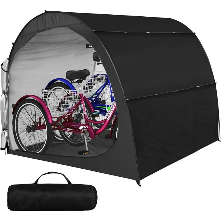 SLSY Extra Large Bike Storage Tent for 6 Bikes 6.5 x 5.3 x 5.3