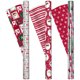 thumbnail image 1 of KS - Rollos De Papel Para Regalo Reversible Envoltura Navideña para Navidad Paquete de 3 rollos (Rojo), 1 of 3