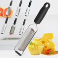 thumbnail image 1 of Vaidha Râpe à Fromage, Zesteur Portatif en Acier Inoxydable pour Cuisine - Kitc Polyvalent, 1 of 2