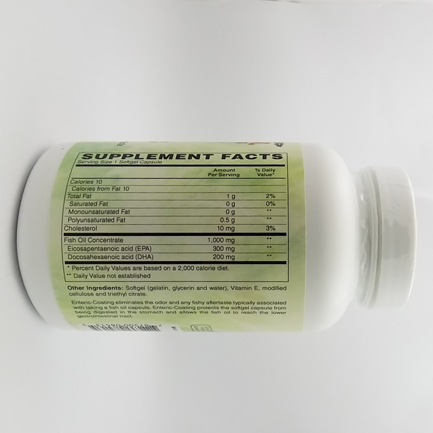 Holly Hill Health Foods Super Omega-3, Enteric Coated, 120 Softgels