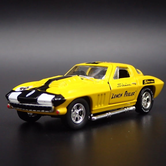 Open Box 1966 CHEVY CHEVROLET CORVETTE 427 SCHWINN STING RAY 1:64 SCALE DIECAST MODEL CAR