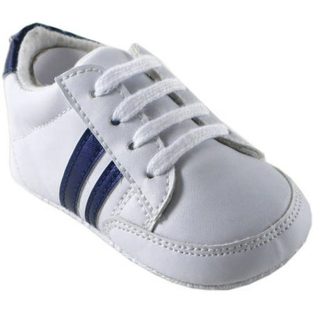 Newborn Shoe Sizes - Newborn Baby Boys' and Girls' Basic Stripe Sneakers, Choose Your Color & Size