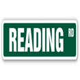 thumbnail image 1 of SignMission SS-836-READING Panneau de Lecture de Rue 36 Po - Bibliothèque pour Amoureux Coin Kindle, 1 of 4