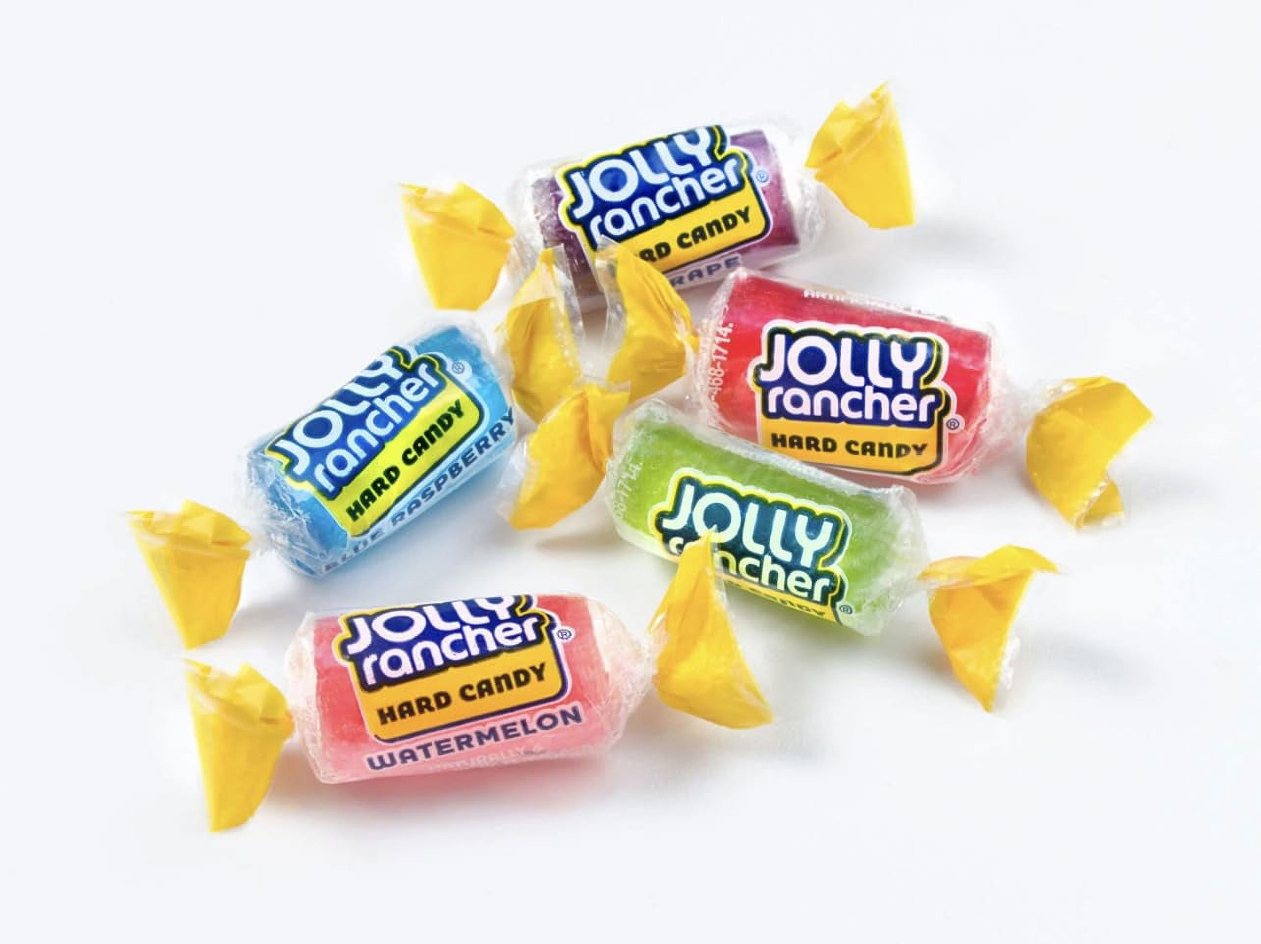 CLASSIC ORIGINAL JOLLY RANCHER HARD CANDY | 3 LBS Bag Of JOLLY RANCHER Assorted Hard Candy With Watermelon, Green , Cherry, Grape And Blue Raspberry Fruit Flavors | Include Sameday Shippers Brand