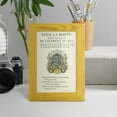 thumbnail image 4 of Printed Embellished Bookplate VIII - Framed Print w/glass - Sunflower Yellow, 4 of 6