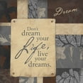 thumbnail image 2 of Grey, Jace 12x12 Black Ornate Wood Framed with Double Matting Museum Art Print Titled - Dream, 2 of 4