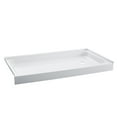 thumbnail image 3 of Voltaire 60" x 36" Acrylic White Single-Threshold, Right-Hand Drain, Shower Base, 3 of 8
