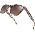 thumbnail image 1 of Gafas de sol cuadradas polarizadas retro Heytea, sencillas, con montura floral y estampado de camuflaje colorido para mujeres y hombres B2753, 1 of 4
