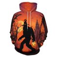thumbnail image 3 of Sudadera con capucha y estampado 3D de murciélago, bruja y calabaza de 2024, patrón de bolsillo para Halloween, pareja, carnaval de Halloween, fiesta de disfraces, 3 of 4