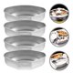 thumbnail image 3 of cajas de vapor de acero inoxidable para ollas de cocina, bandejas de vapor para alimentos, bandejas de metal para cocinar al vapor, 3 of 8