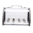 thumbnail image 1 of Clear Bird Travel Carrier loro Carrying Case con doble cremallera para plata Sunnimix Jaula para pájaros transparente, 1 of 8