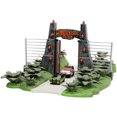 thumbnail image 1 of Jurassic Park Gate Diorama Nano Scene w/ 1.65 Inch Die-Cast Cars, 1 of 3