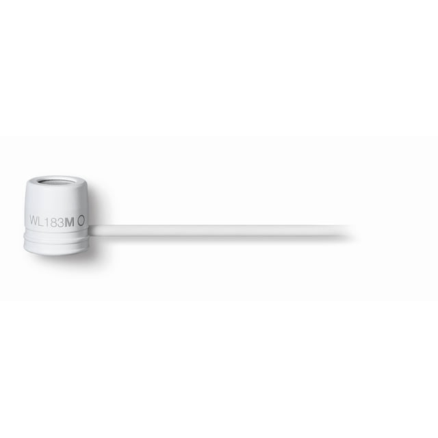 Micrófono Shure WL183M Omnidireccional Lavalier Blanco