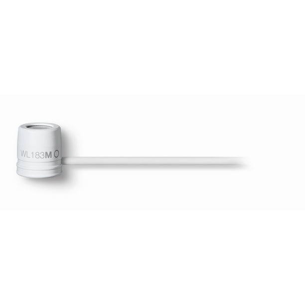 Micrófono Shure WL183M Omnidireccional Lavalier Blanco