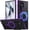 Purple, variant on for Samsung Galaxy S24 Ultra Case, Compatible with MagSafe, Anty-Slip Grip,Military-Grade Protective, Adjustable Kickstand Phone Case, Magnetic Case (Red)