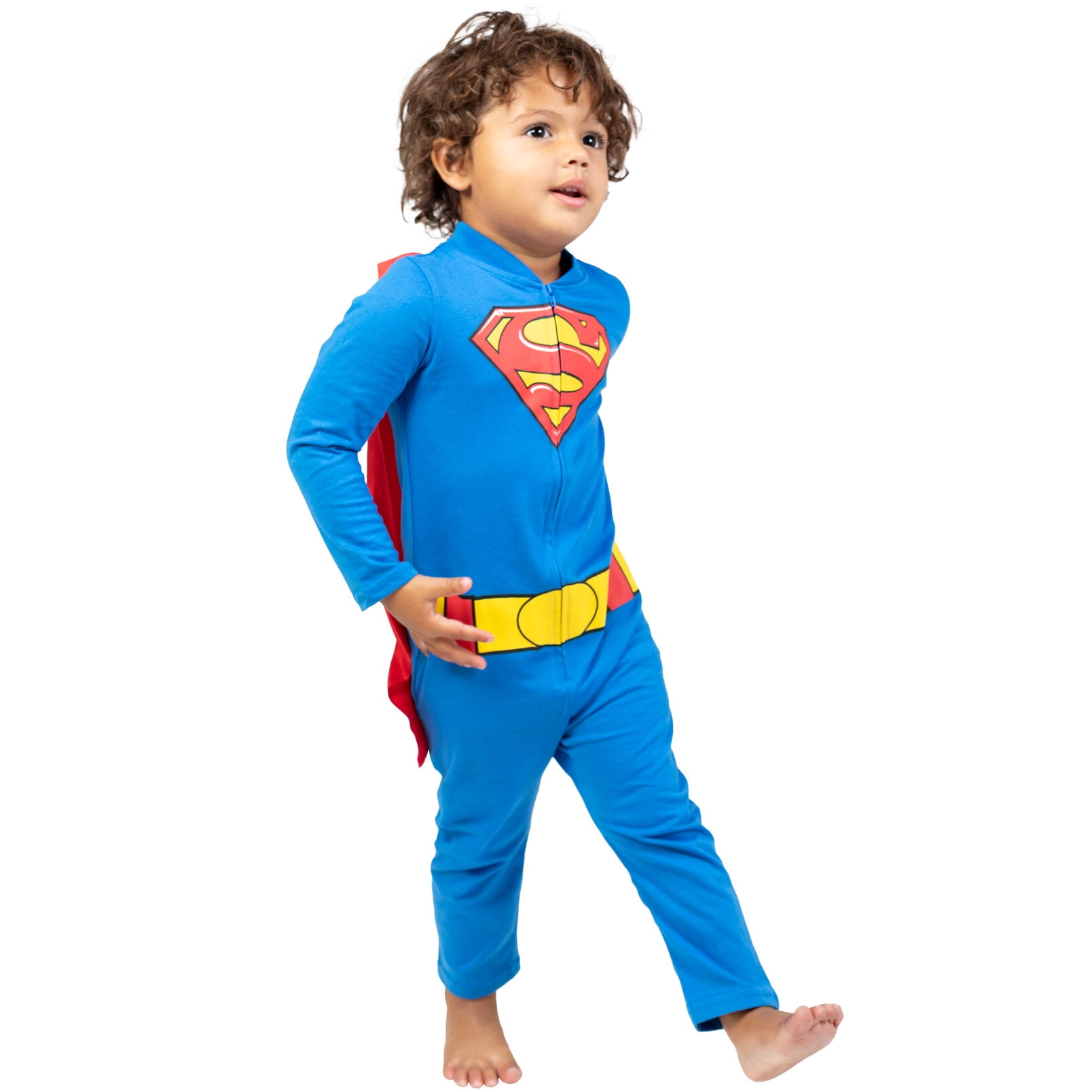 Justice League Baby Boy/Girl Super Heroes Colorblock Cotton Jumpsuit