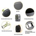 thumbnail image 4 of Ensemble de Cuisine de Camping, Orange, 13 Pcs Ensemble de Cuisine de Camping, Poêle en Aluminium pour 1-2 Personnes avec Réchaud de Camping Portable, pour Camping, Randonnée, Pêche, 4 of 5