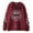 A-Wine168, variant on XIAONU Retro Casual Streetwear Zip Up Hoodie For Women Stylish Print Sweatshirt With Hood Comfortable Daily Jacket