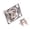 Silver, variant on Oasiva Output Input Socket with Mounting Screws Electric Guitar Bass Replacement Parts