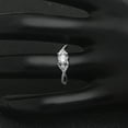 thumbnail image 4 of Contessa Engagement Ring Womens Bridal Sterling Silver Cz Ginger Lyne Collection, 4 of 6