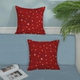 thumbnail image 3 of Set of 2 4th of July Pillow Covers 18x18 Inch Red and Blue White Patriotic Stars Throw Pillows for Sofa Bed Outdoor Decor Independence Day Memorial Day Pillowcase, 3 of 7