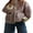 Purple, variant on Gupgi Women Cropped Quilted Jackets Floral Print Open Front Lightweight Puffer Jacket Padded Quilted Coat