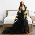 thumbnail image 5 of DePauw University Logo Fleece Blanket, Very Soft Microfiber Flannel Blanket for Couch Warm and Cozy for All Seasons, 5 of 6