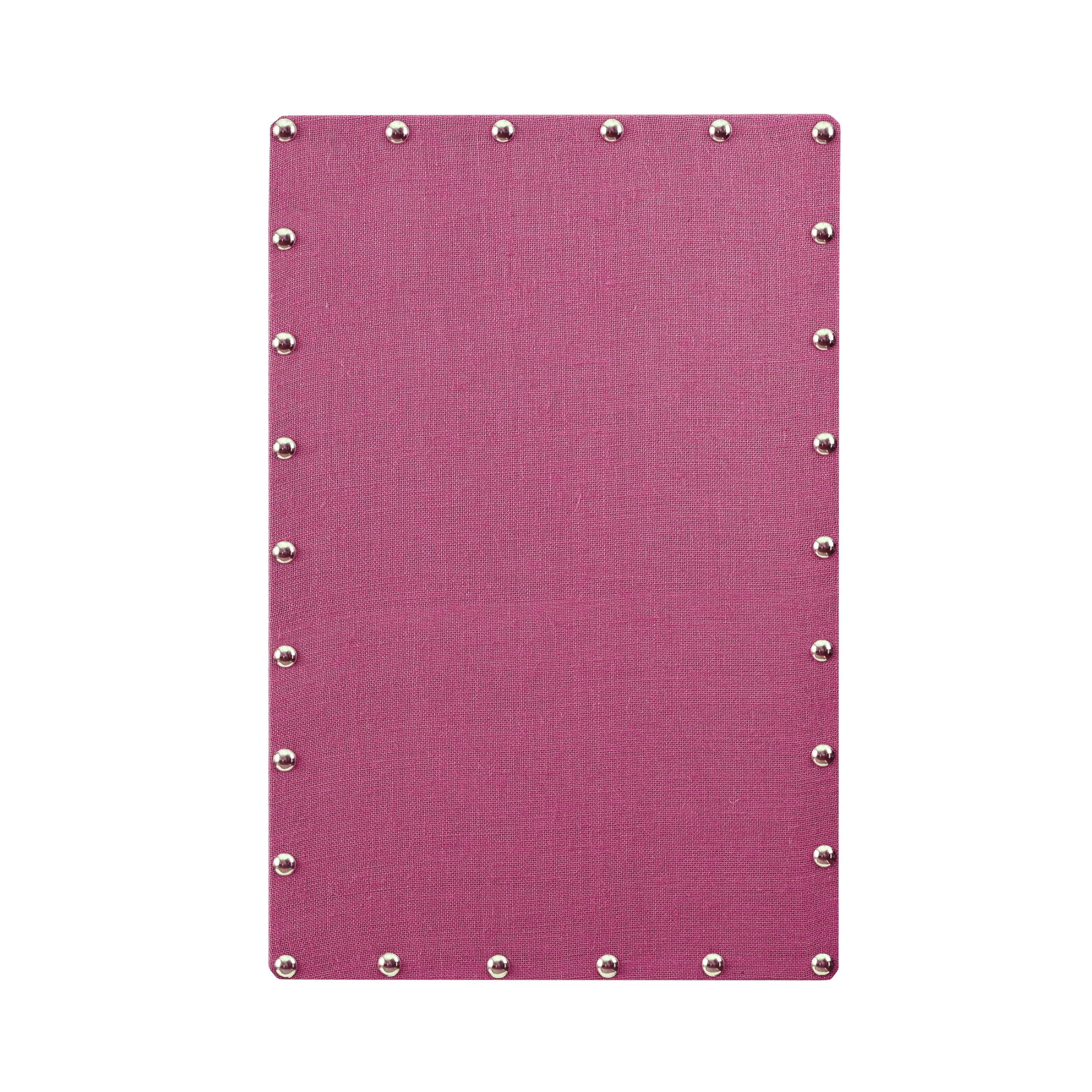 Linon Krall 24 x 36 inch Corkboard, Hot Pink, Bulletin Board, Can Be Handheld