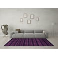 thumbnail image 3 of Ahgly Company Indoor Round Abstract Purple Contemporary Area Rugs, 7' Round, 3 of 4