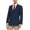 Dark Navy Blue, variant on by Gianco Ferro Mens 83862 Slim fit Notch Lapel Plaid Sport Coat - Grey/Blue Plaid - 42R