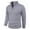 Gray, variant on Dolkfu Men Fall Sweaters Mock Neck Quarter Zip Gray Slim Fit Sweater Stand Collar Men's Pullover Stretch Knitwear L