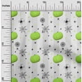 thumbnail image 2 of oneOone Viscose Chiffon Light Green Fabric Halloween Craft Projects Decor Fabric Printed By The Yard 42 Inch Wide, 2 of 4