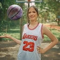 thumbnail image 4 of MILACHIC Customized Basketball, Glow in The Dark Personalized Basketball Size 7 (29.5") / Size 6 (28.5") / Size 5 (27.5"), 4 of 14