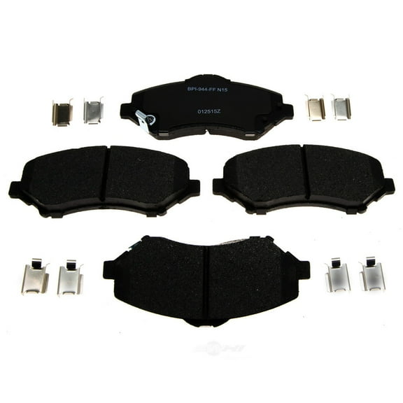 Raybestos MGD1273MH Reliant Brake Pad Set Fits select: 2015-2018 JEEP WRANGLER UNLIMITED, 2012-2014 JEEP WRANGLER