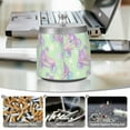 thumbnail image 6 of Yayeee Ashtray with Lid for Cigarette Smokeless Stainless Steel Home Ash Holder, Purple Skates, 6 of 7