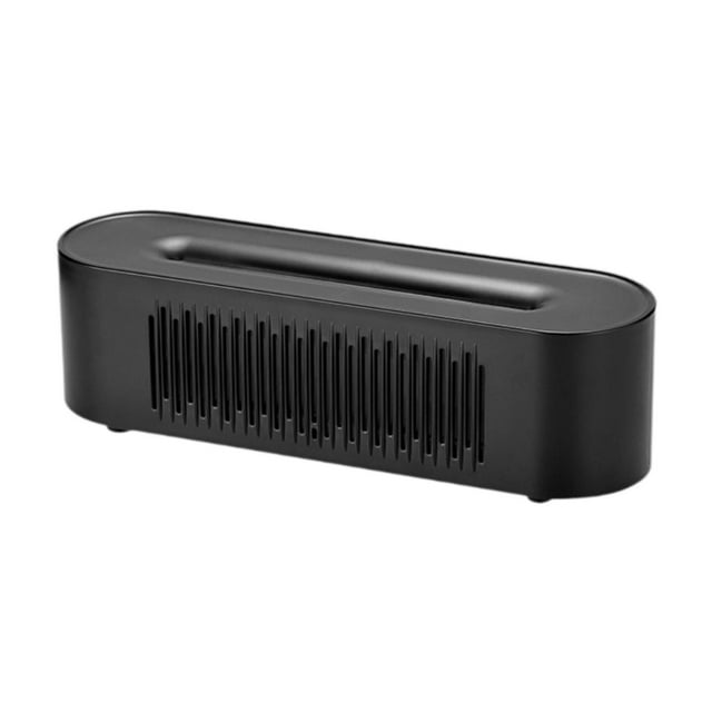 Humidificador de aire Difusor de aceites esenciales con temporizadores Compacto Silencioso Decorativo con Negro