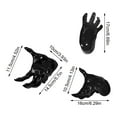 thumbnail image 5 of Pack of 3 Wall Mounted Creepy Hands with Lighted Candles Spooky Halloween Wall Hands Hangers Decor Gothic Hanging Wall Art Included Install Screws for Halloween Home Wall Decor(Style A+B), 5 of 9