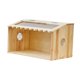 thumbnail image 5 of Caja de cría para hábito de hámster Hábitat de Nido de madera, decoración del hábitat de animales pequeños, caja de reproducción de hámster para, 5 of 9