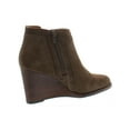 thumbnail image 2 of Lucky Brand Womens Yabba Suede Ankle Wedge Boots, 2 of 2