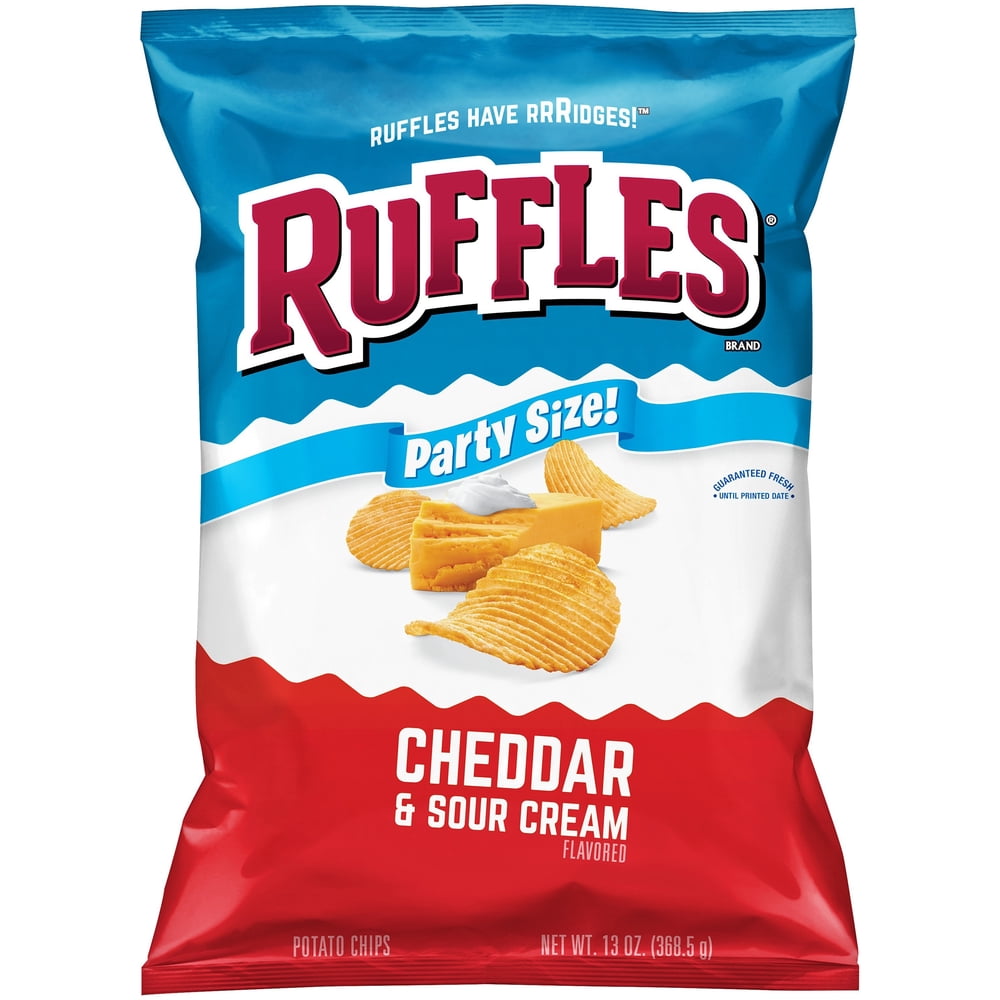 Frito-Lay Ruffles Cheddar & Sour Cream package